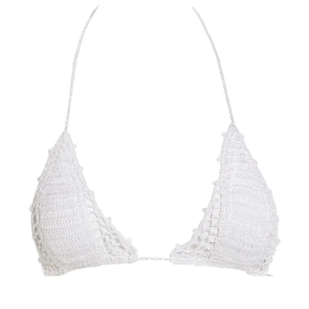 Beach Chic white crochet bikini set - Picture 11 of 12